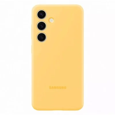 Cover Samsung S24 Silicone Case - Yellow